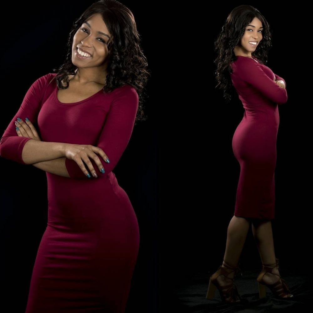 Red Midi Dress